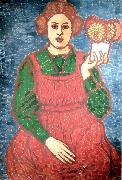 Anella is Holding Flowers Jozsef Rippl-Ronai